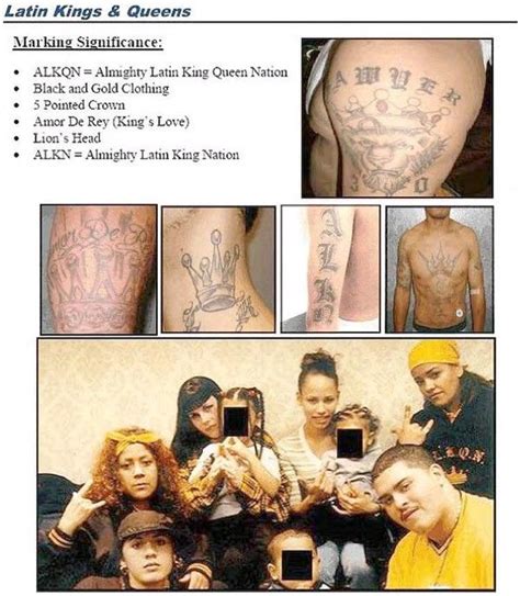 latin kings gang tattoos|latin kings tattoos for women.